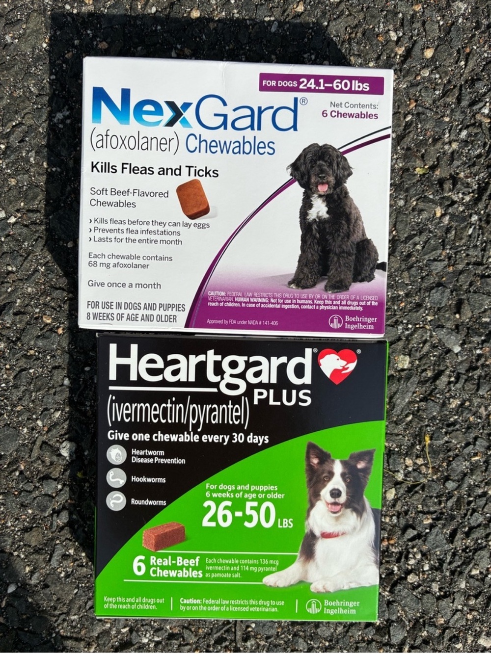 NexGard & Heartgard Plus bundle 6 packs